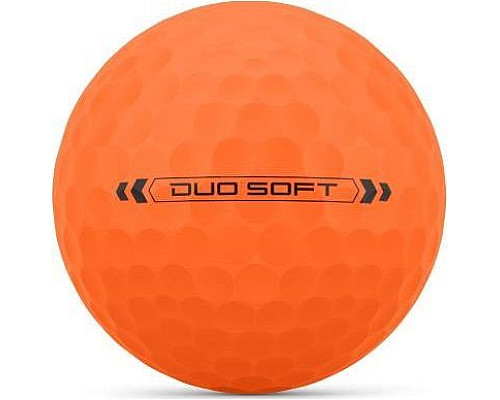 М'ячі для гольфу Wilson Staff Duo Soft 12 шт, помаранчеві