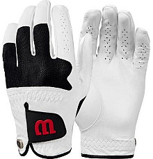 Рукавички для гольфу Wilson Advantage MLH р. XL, біло-чорні