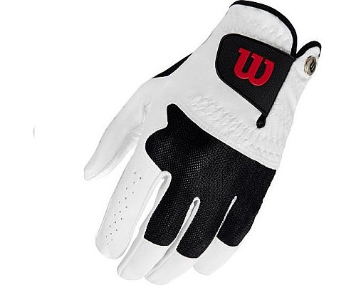 Рукавички для гольфу Wilson Advantage MLH р. XL, біло-чорні