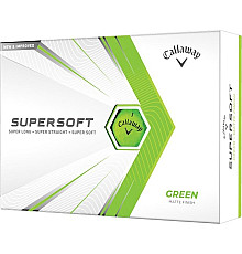 М'ячі для гольфу Callaway Supersoft 12 шт, зелені