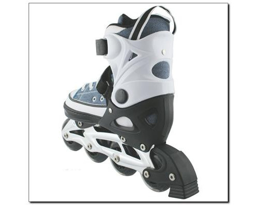 Роликові ковзани NJ2132  NILS EXTREME - розмір L (40-43)/блакитно-білі