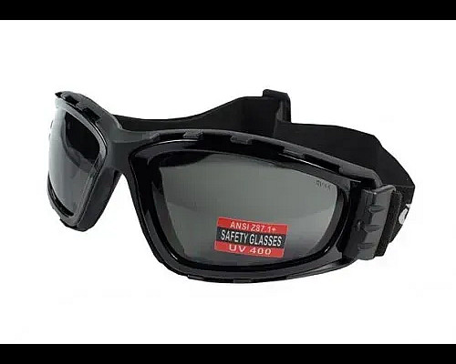 Окуляри лижні з ущільнювачем Global Vision Trip, чорні