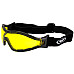 Окуляри захисні з ущільнювачем Global Vision Z-33 (yellow) Anti-Fog, жовті