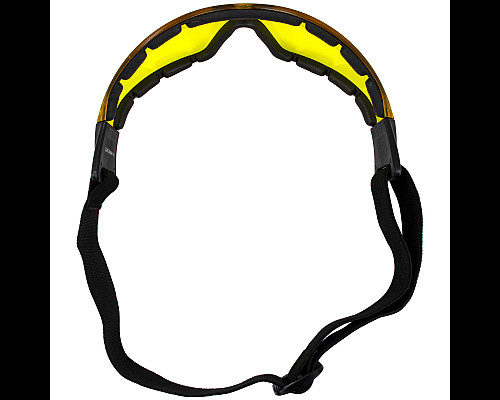Окуляри захисні з ущільнювачем Global Vision Z-33 (yellow) Anti-Fog, жовті
