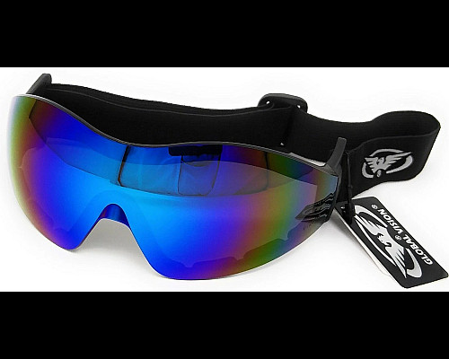 Окуляри лижні з ущільнювачем Global Vision Z-33 (G-Tech™ blue) Anti-Fog, сині