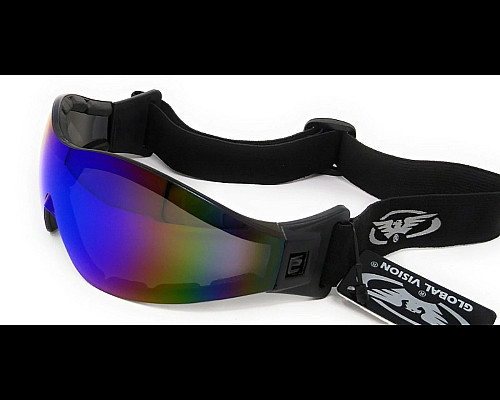 Окуляри лижні з ущільнювачем Global Vision Z-33 (G-Tech™ blue) Anti-Fog, сині