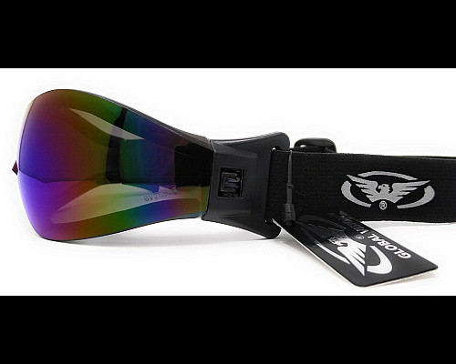 Окуляри лижні з ущільнювачем Global Vision Z-33 (G-Tech™ red) Anti-Fog, червоні