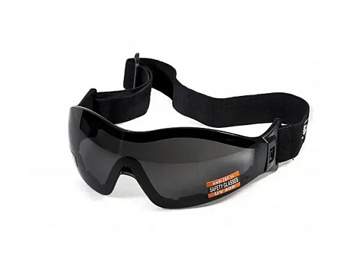 Окуляри лижні з ущільнювачем Global Vision Z-33 Anti-Fog, чорні