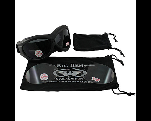 Окуляри захисні з ущільнювачем Global Vision Big Ben KIT Anti-Fog, 2 шт.