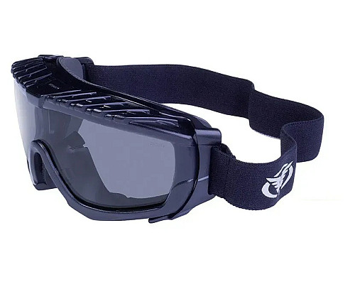 Окуляри захисні з ущільнювачем Global Vision Ballistech-1+RX Anti-Fog, сірі
