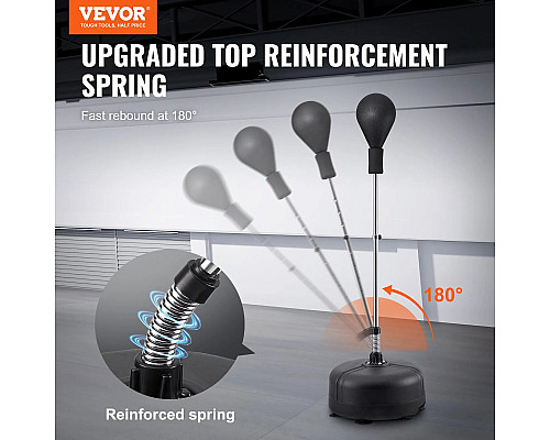 Боксерська груша VEVOR SXQ-1. чорна