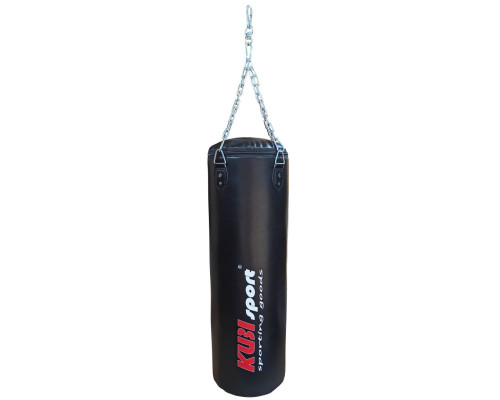 Мішок боксерський KUBISPORT 90 x 30 cм, чорний