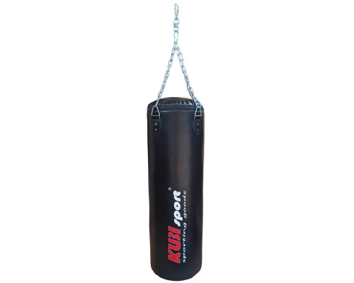 Мішок боксерський KUBISPORT 80 cм, чорний