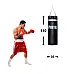 Шкіряна боксерська груша SportKO 35х110 см / 50 кг