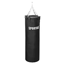 Шкіряна боксерська груша SportKO 35х110 см / 50 кг