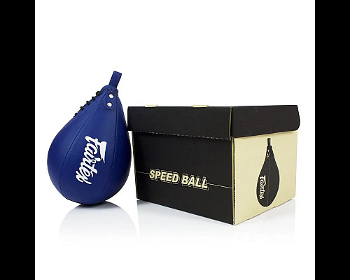 Пневмогруша боксерська з кріпленням Fairtex SB1 діаметр 12 см, синя