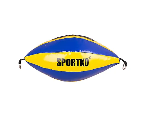Боксерська груша SportKO GP2 22x40 см / 4,5 кг - синьо-жовта Боксерська груша SportKO GP2 22x40 см / 4,5 кг - синьо-жовта