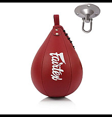 Пневмогруша боксерська з кріпленням Fairtex SB1 діаметр 12 см, червона
