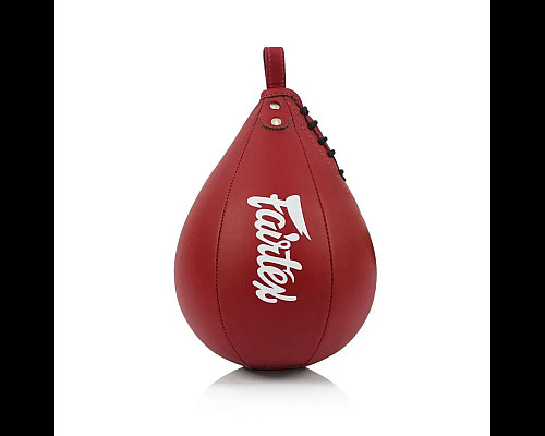 Пневмогруша боксерська з кріпленням Fairtex SB1 діаметр 12 см, червона