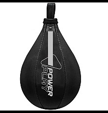 Пневмогруша боксерська PowerPlay 3061 Ultra Series діаметр 26 см, чорно-біла