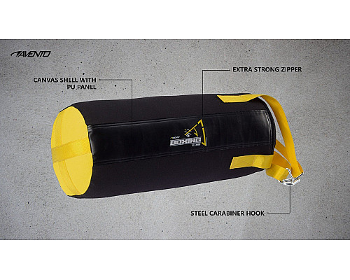 Мішок боксерський Avento M-8500409_10_  чорно-жовтий