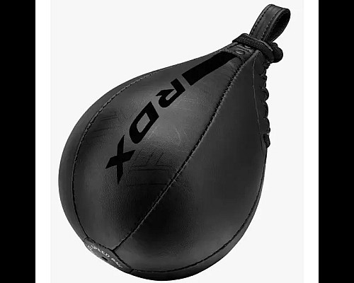 Пневмогруша боксерська з кірпленням RDX F6 KARA Matte діаметр 26 см, чорна