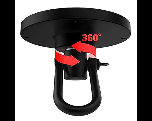 Пневмогруша боксерська RDX F6 KARA Matte 449832, чорна