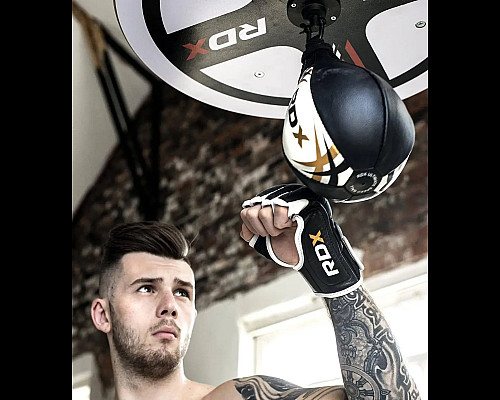 Пневмогруша боксерська RDX 2Y Multi 449834, чорно-біла