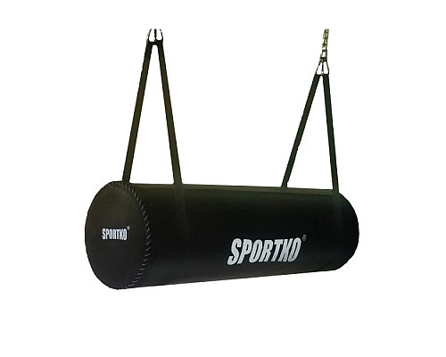 Груша боксерська горизонтальна SportKO PMK1103, чорно-біла