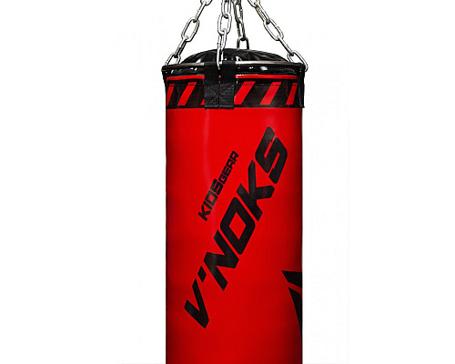 Мішок боксерський дитячий V`Noks Gel 60146, червоно-чорний