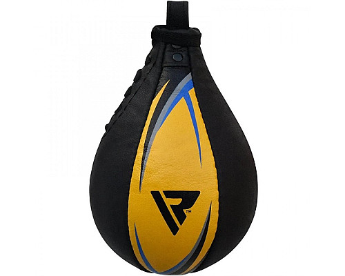 Пневмогруша боксерська RDX, чорно-золотиста