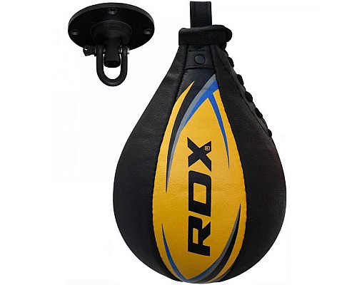 Пневмогруша боксерська RDX, чорно-золотиста