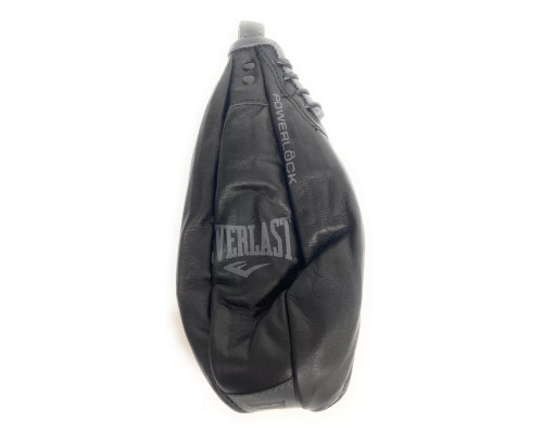 Боксерська груша Everlast POWERLOCK SPEED BAG L, чорна