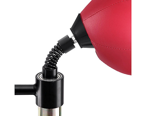 Боксерська груша з підставкою VEVOR, чорно-червоний