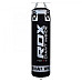 МІшок боксерський RDX Leather, чорно-біла