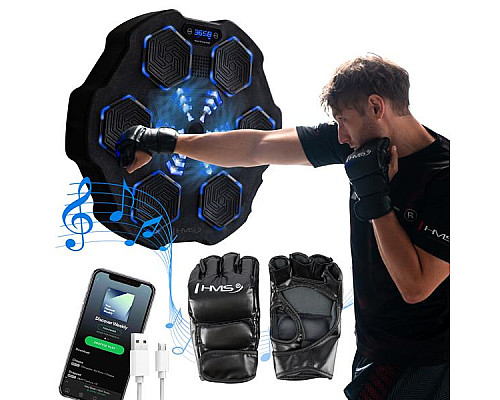 Мішень боксерська електронна HMS TB02 з рукавичками