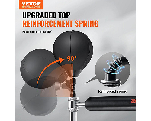 Боксерський тренажер настінний VEVOR, чорна