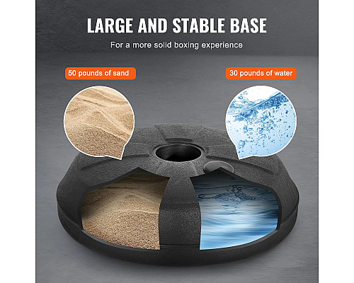 Боксерский набір VEVOR, чорно-червоний