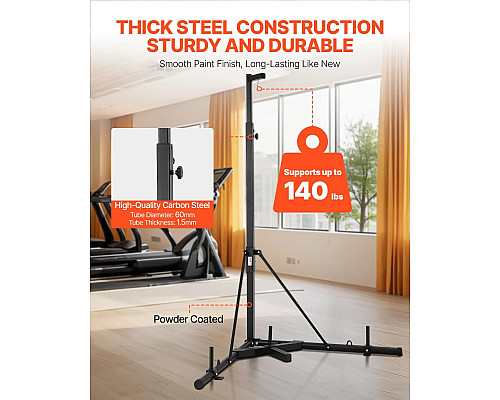 Стійка для боксерського мішка VEVOR, чорна