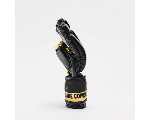 Рукавички MMA Leone DNA XL, чорно-золотисті