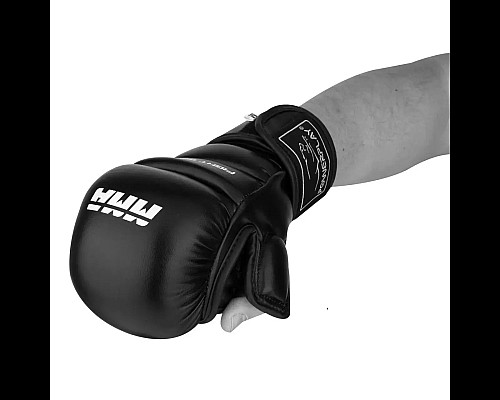 Рукавички для MMA PowerPlay 3026 розмір M, чорні