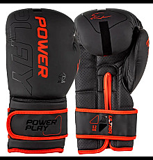Рукавички боксерські PowerPlay 3024 Ultra Mat розмір 16 унцій, чорно-червоні