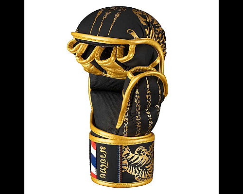 Рукавички для ММА Phantom Muay Thai розмір S/M, чорно-золотисті