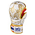 Рукавички для ММА Phantom Muay Thai розмір L/XL, біло-золотисті