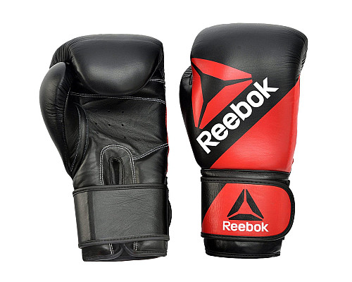 Pукавички боксерські Reebok Combat RSCB-10070RDBK розмір 12 унцій, чорно-червоні