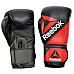 Pукавички боксерські Reebok Combat RSCB-10070RDBK розмір 12 унцій, чорно-червоні