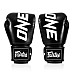 Рукавички боксерські шкіряні з бинтами Fairtex BGV1-ONE 10 унцій, чорні