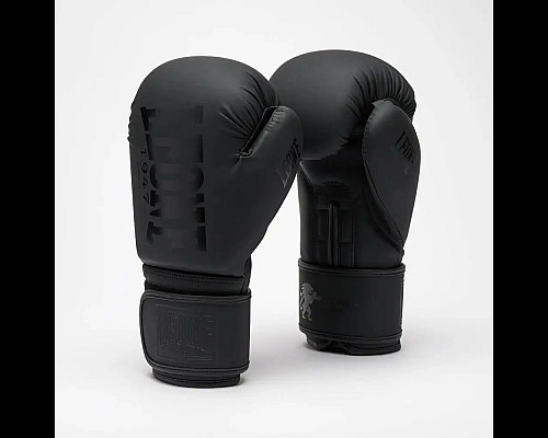Рукавички боксерські Leone GN058 TONE X розмір 12 унцій, чорні