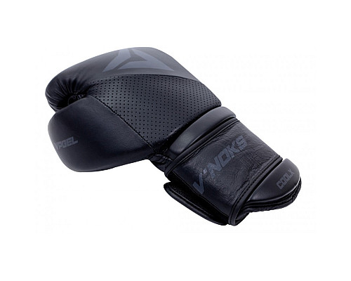 Рукавички боксерські V`Noks Boxing Machine 16 унцій, чорні