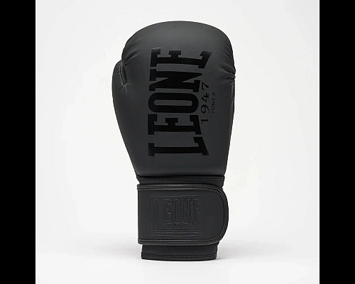 Рукавички боксерські Leone GN058 TONE X розмір 16 унцій, чорні